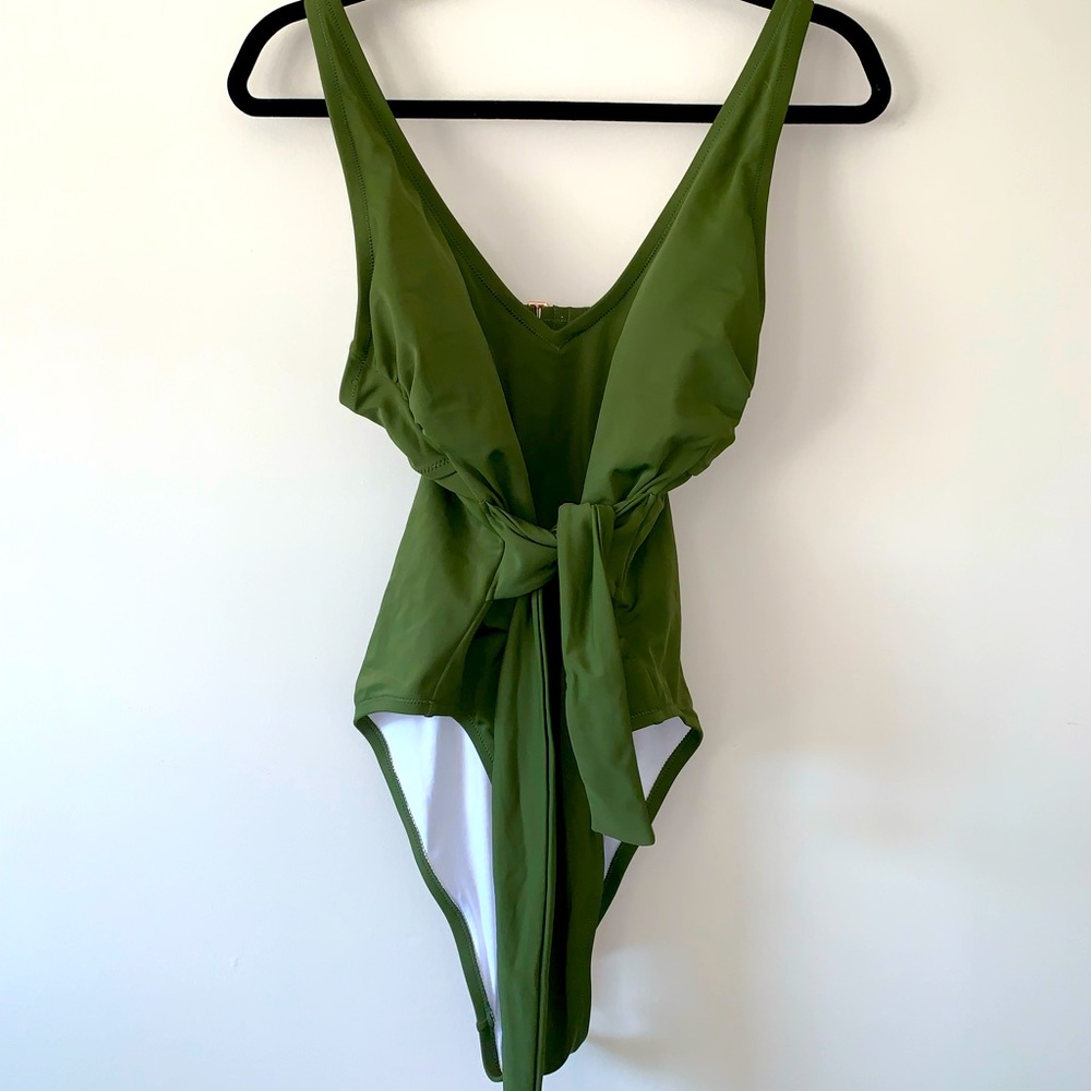 Target Olive Green One Piece- L